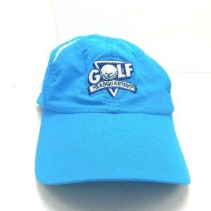 Golf Headquarters Store Hat Cap Strapback Blue Town Talk Brand Sports